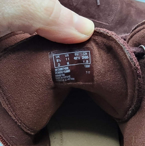 Clarks | The Collection brick brown suede Bohemian boots | WMS 11 - Picture 5 of 9